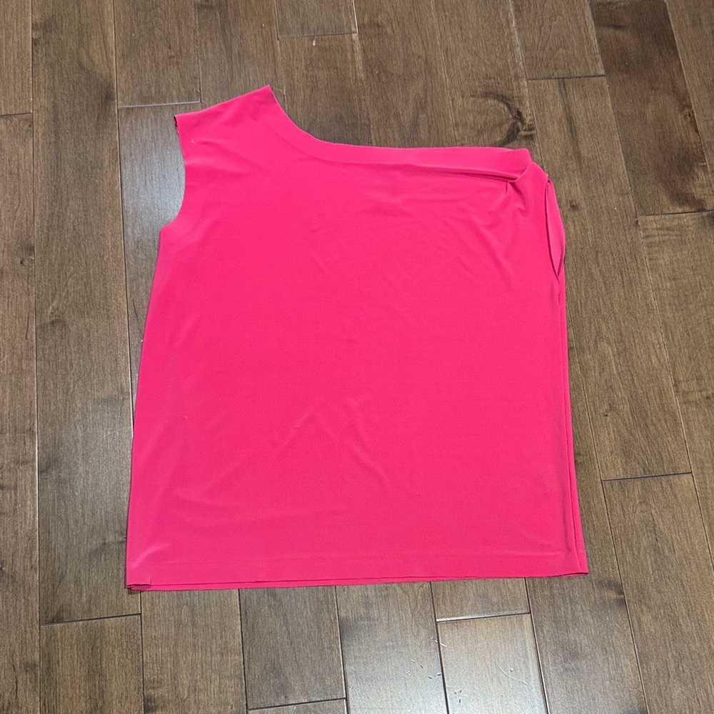 Norma kamali Women’s One-Shoulder Pink Top